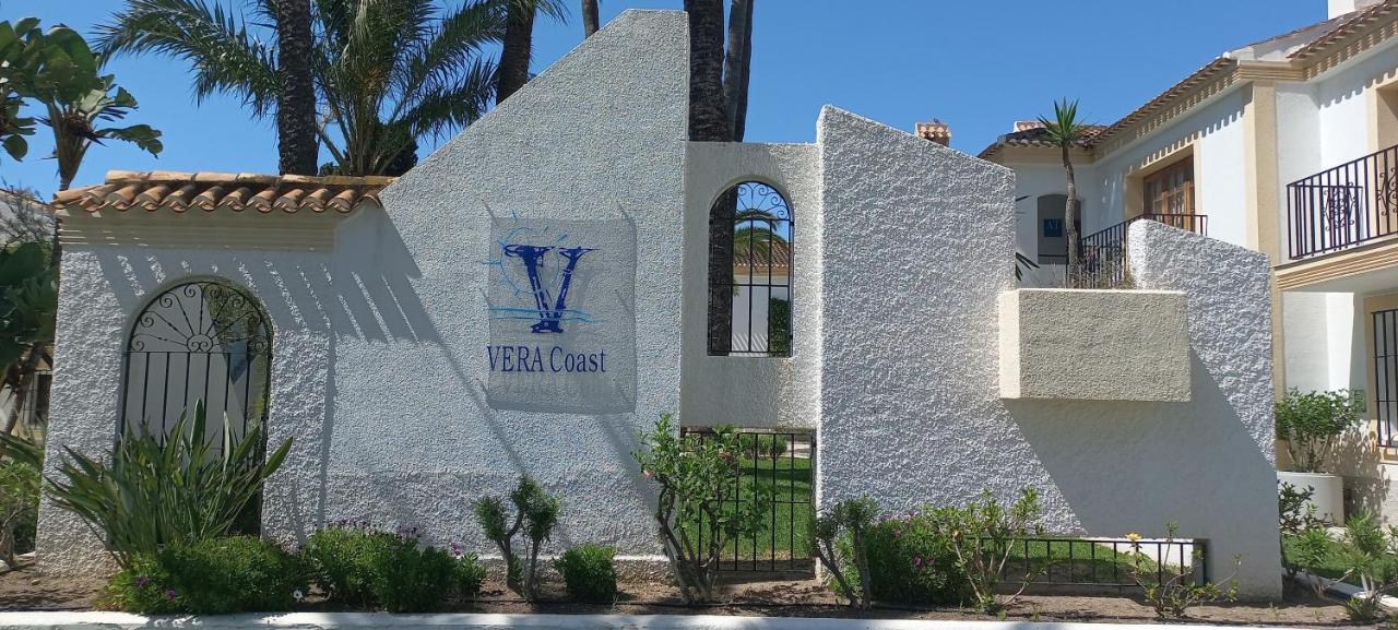 Apartamento Primera Linea De Playa Las Marinas Vera Esterno foto