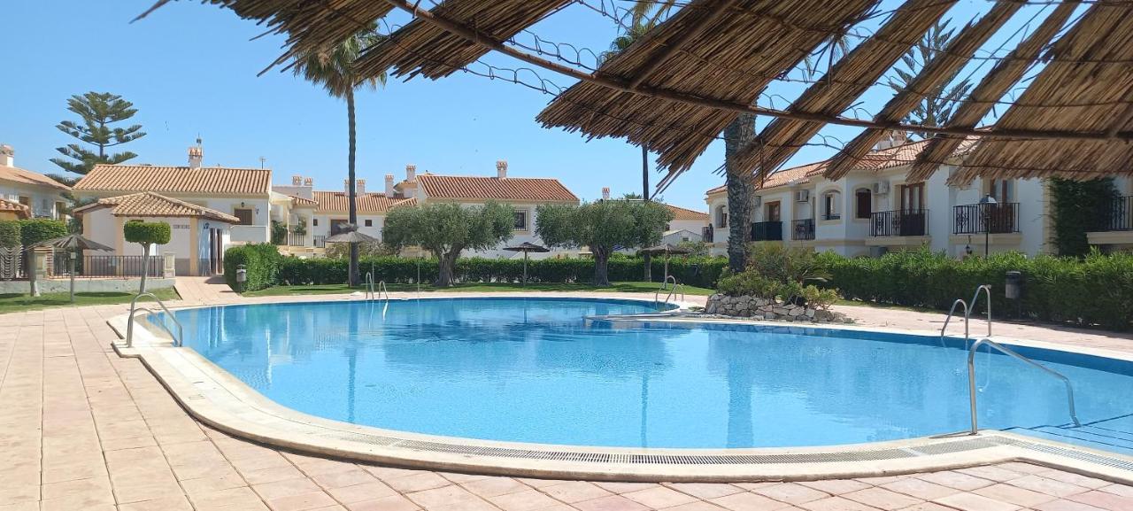 Apartamento Primera Linea De Playa Las Marinas Vera Esterno foto