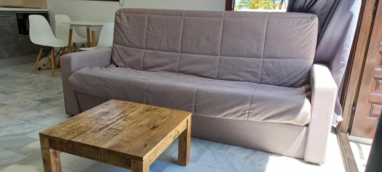 Apartamento Primera Linea De Playa Las Marinas Vera Esterno foto