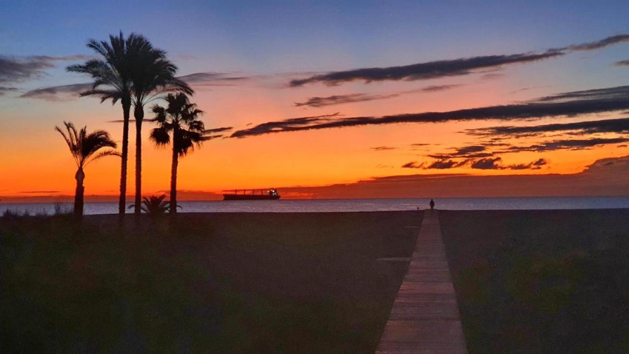 Apartamento Primera Linea De Playa Las Marinas Vera Esterno foto