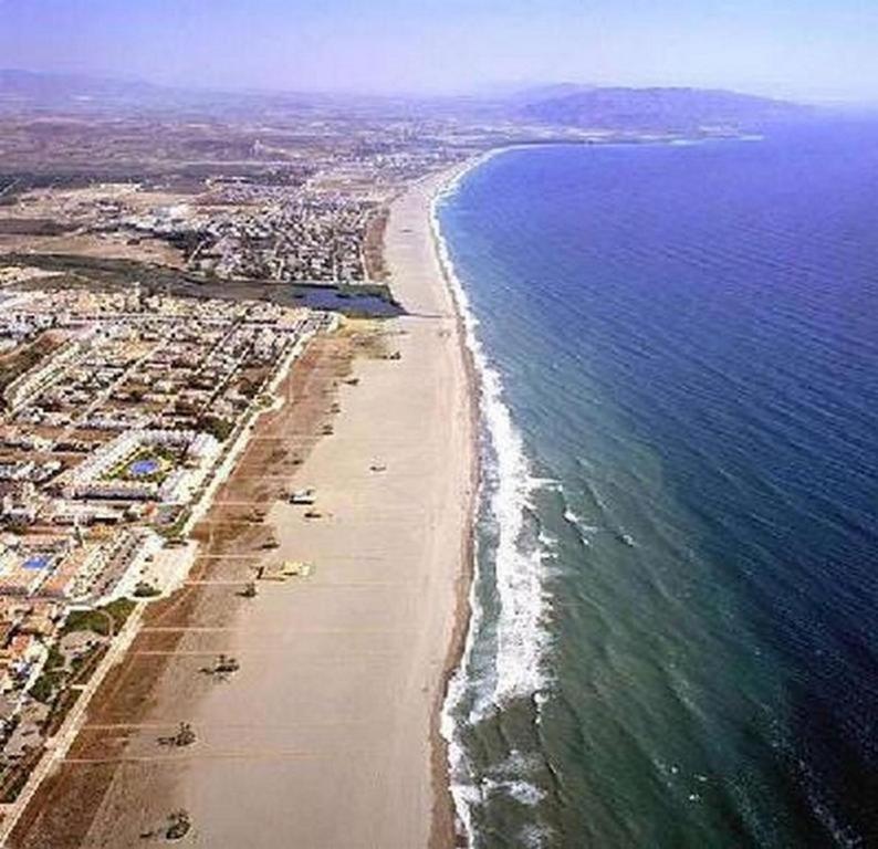 Apartamento Primera Linea De Playa Las Marinas Vera Esterno foto