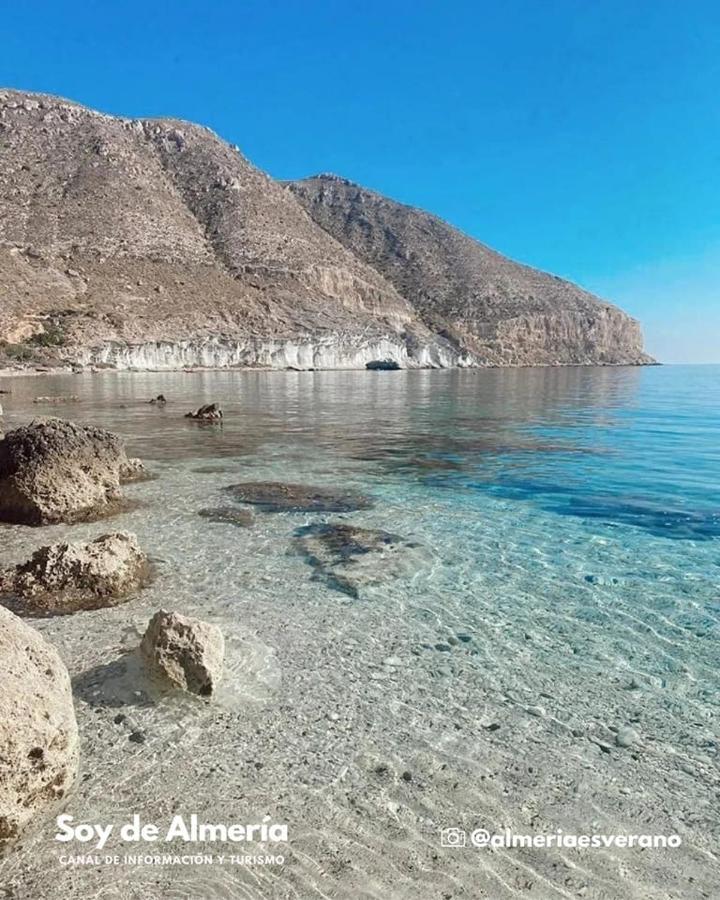 Apartamento Primera Linea De Playa Las Marinas Vera Esterno foto