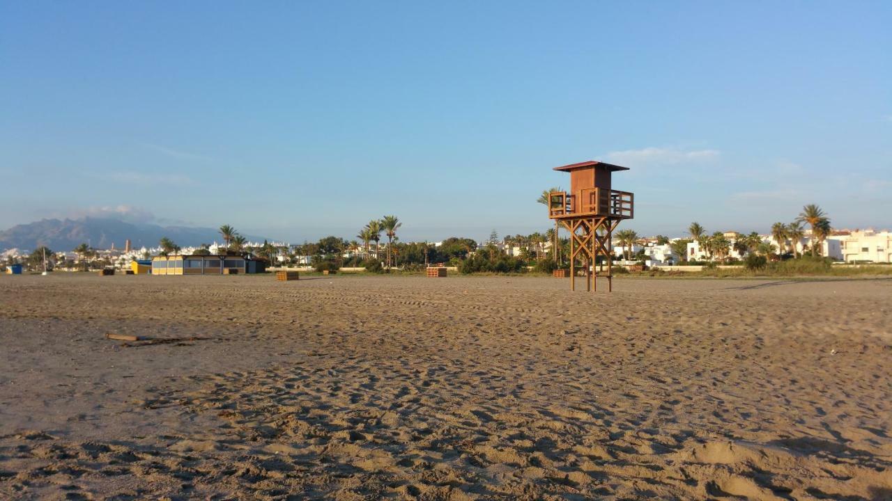 Apartamento Primera Linea De Playa Las Marinas Vera Esterno foto